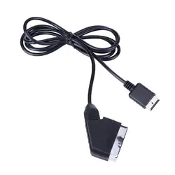 1 шт. 2 м кабель AV кабель RGB Scart tv AV свинцовый запасной кабель de conexión para sony Playstation PS1 PS2 PS3 para PAL/NTSC