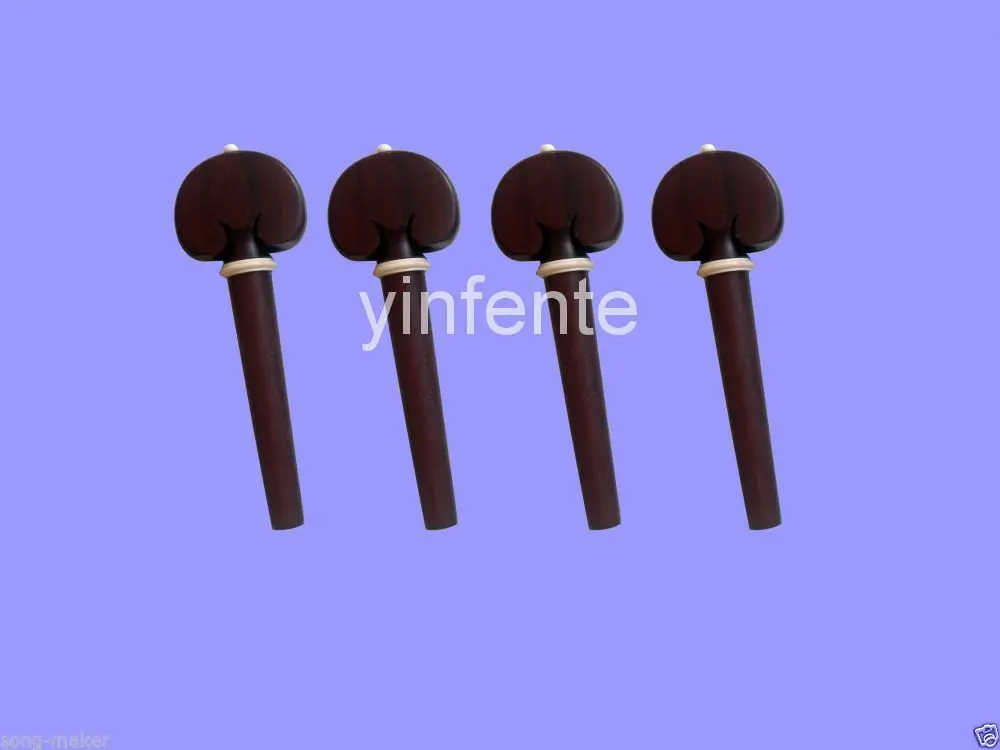 

3 комплекта 4/4 Новинка колышек для скрипки из розового дерева детали для скрипки высокого качества