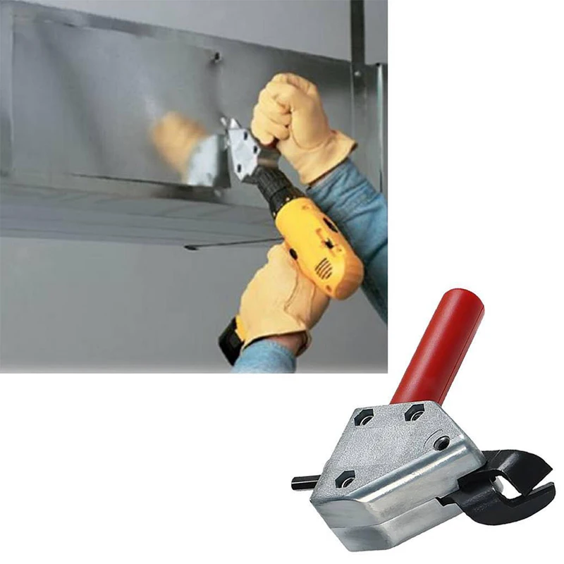 

90mm Carbon Steel Cutting Sheet Nibbler Saw Cutter Tool Electric Drill Scissors