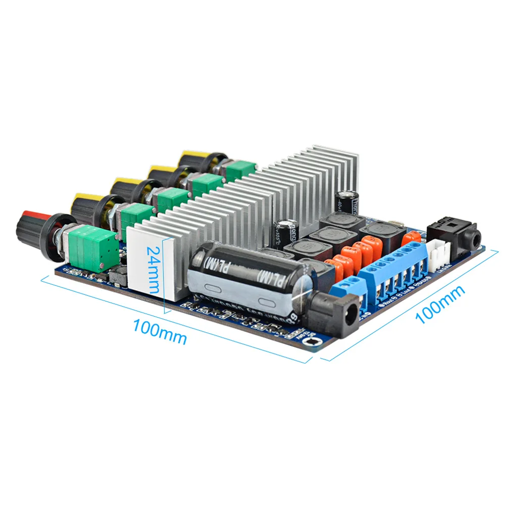 AIYIMA TPA3116 сабвуферный усилитель, плата, усилитель звука, 2,1 канал, высокая мощность, Bluetooth, усилитель звука, усилители