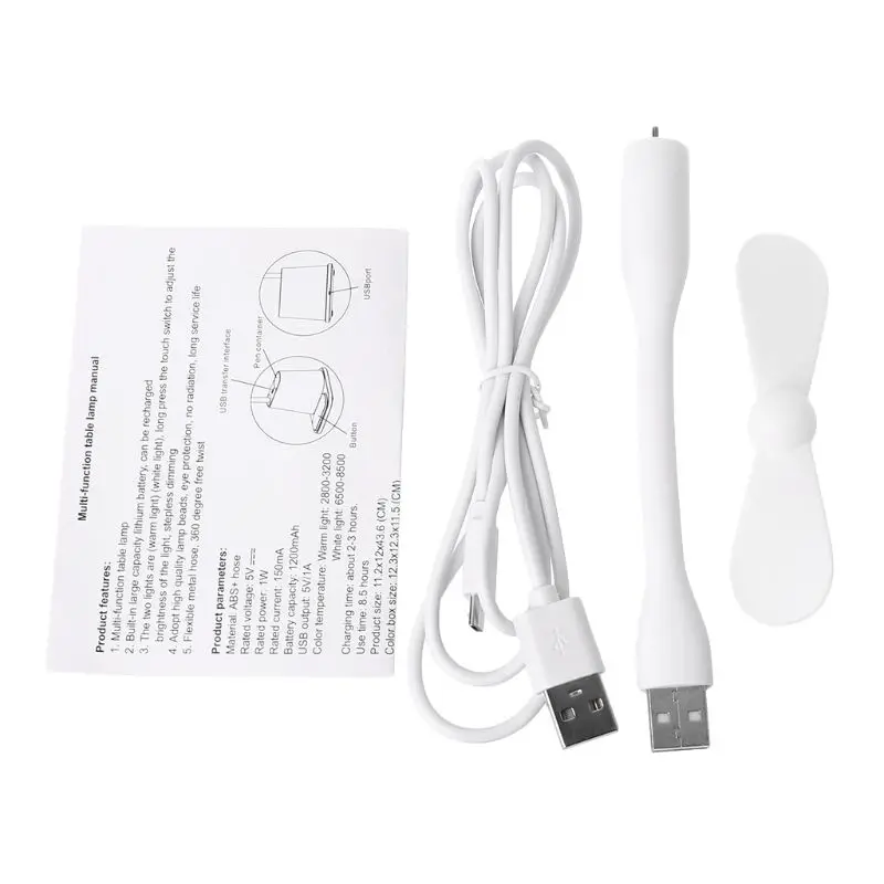 Многофункциональный стол лампа с держателем ручки и usb-портом креативный Настольный светильник с сенсорным управлением