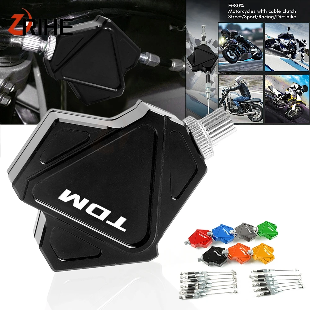 

For YAMAHA TDM900 TDM 900 2012-2014 2013 Motorcycle Pull Cable System CNC Aluminium Accessories Stunt Clutch Cable Easy System