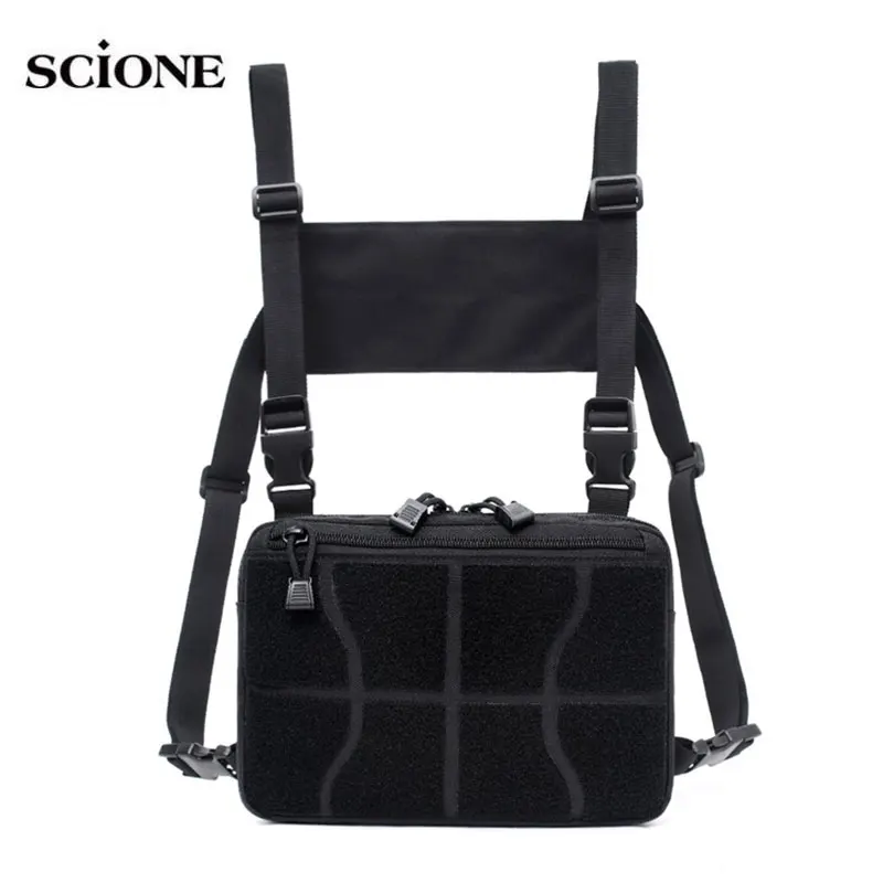 

Tactical Military Vest Backpack Molle Hunting Bag Army Bags Camping Fishing EDC Hiking Outdoor Sports Rucksack 1000D Tas XA59A
