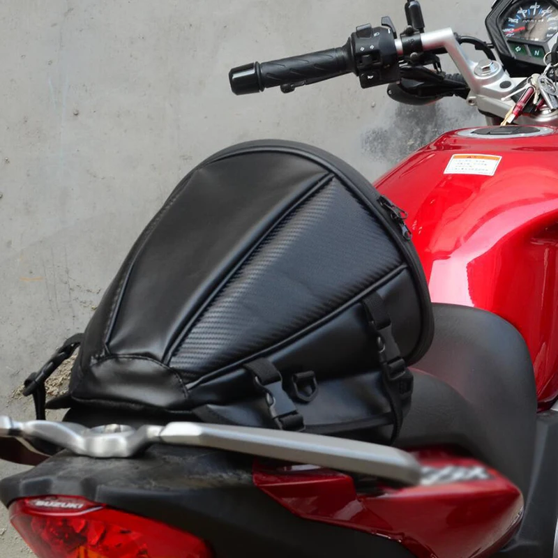 

Accessory Motorcycle Tail Bag Saddle Oxford cloth 28*28*25cm Replacement Back Seat Storage
