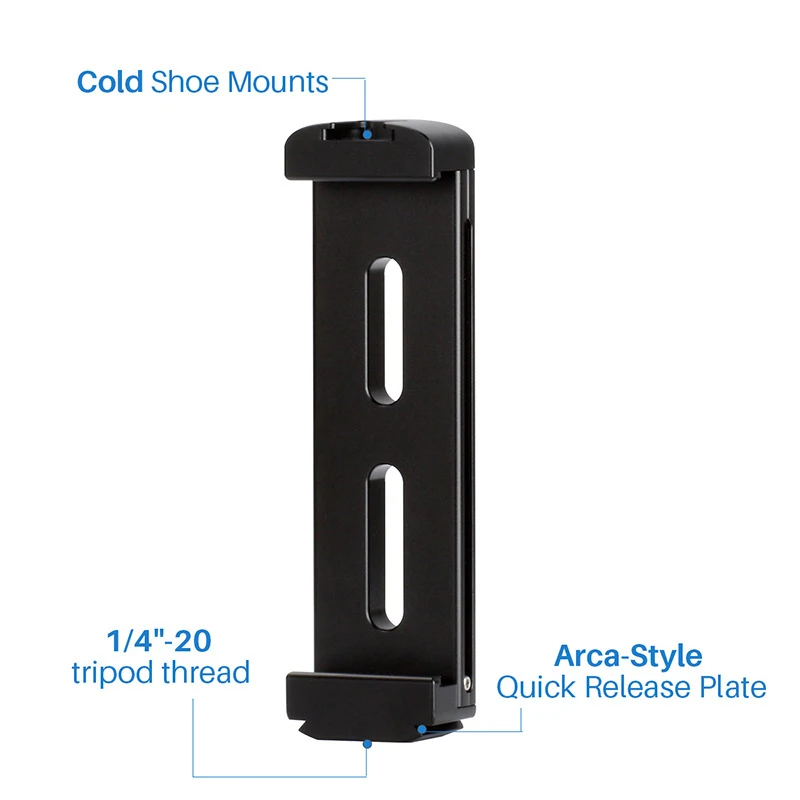 

Tablet PC Tripod Stand Aluminum Holder with Quick Release Plate for iPad Mini/4/Pro/Surface Pro S288