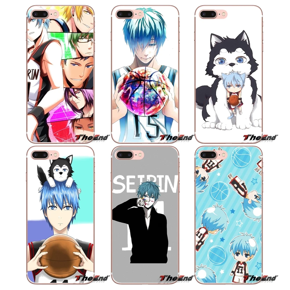 

For Sony Xperia Z Z1 Z2 Z3 Z5 compact M2 M4 M5 E3 T3 XA Aqua LG G4 G5 G3 G2 Mini Kuroko no Basket Japan Silicone Phone Cover Bag