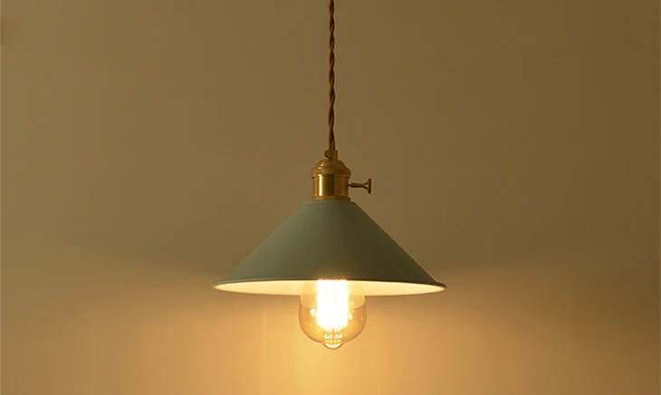 Macaron витой подвесные светильнике на шнуре с переключателем скандинавские светодиодные лампы Рождественский Декор кухня столовая E27 подвесной светильник Ретро Подвесная лампа