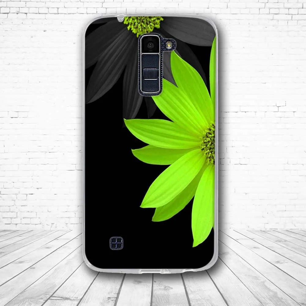 Для задней крышки LG K10 силиконовый чехол ТПУ Coque Fundas роскошный 3D милый для Lte K420N