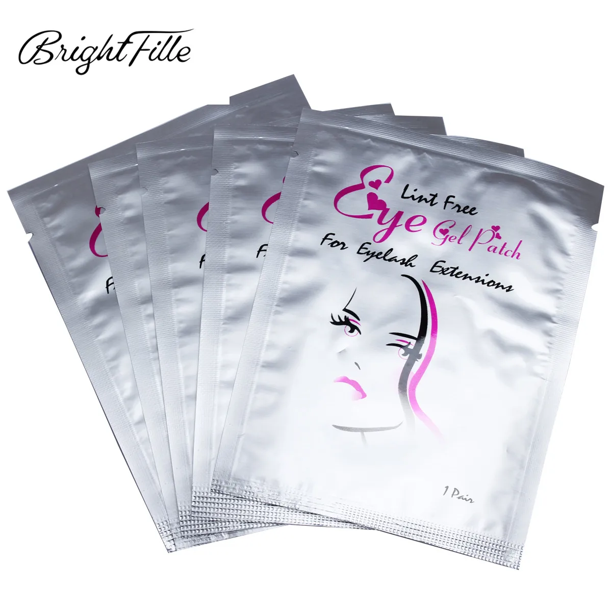 

50/100 pairs Eyelash Extension Paper Patches Grafted Eyelash Under Eye Pads 7 Color Eyelash Under Eye Pads For Eyelashes Tools