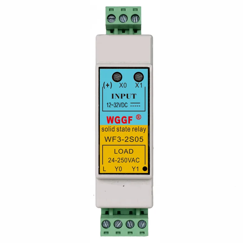

Din Guide 2Loop SSR 5A Compact Solid State Relay with Heat Sink