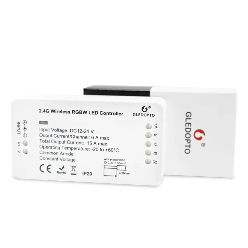 ZIGBEE RGBW контроллер светодиодной ленты zll соглашение DC12-24V Смарт-приложение Управление работает с amazon echo plus и много шлюзов