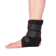 Один размер фиксатор для поддержки лодыжки Регулируемая капля пластина вентиляционные отверстия Корректор осанки Ортез на стопу нейлоновая застежка