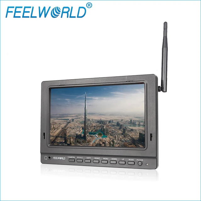 $137  Feelworld FPV758 7 Inch FPV Monitor with Dual 5.8G 32CH Diversity Receiver Drone Wireless Monitor 1