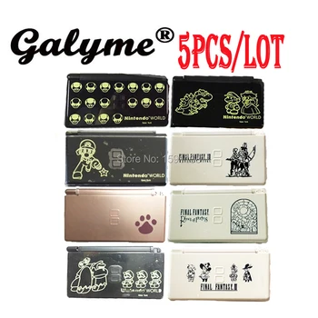 

5pcs/lot Hot Multi-Model Choose Plastic Shell Case Cover DS Lite DSL System Repair Accessories Housing Complete Set Housing