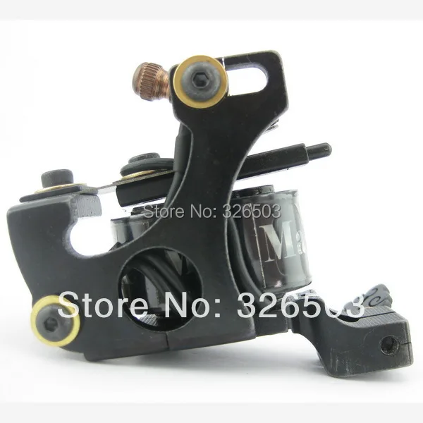 

One 10 Wrap Coil Custom Iron Wire-Cutting Tattoo Machine Gun Supply LTM37