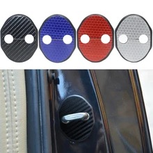 Car Door Lock Cover With Sticker For MAZDA CX-5 CX7 MAZDA 8 6 2 MAZDA 3(2011-2013) Axela Atenza Mitsubishi Lancer Car Styling