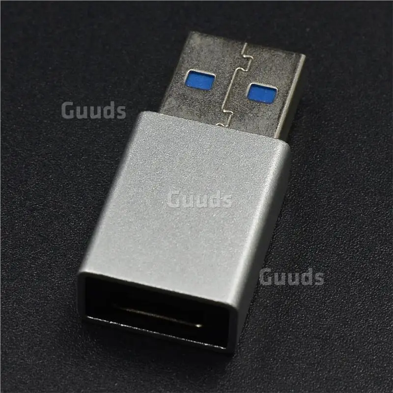 Металлический адаптер type-C с разъемом USB, адаптер USB 3,0 с разъемом type-C