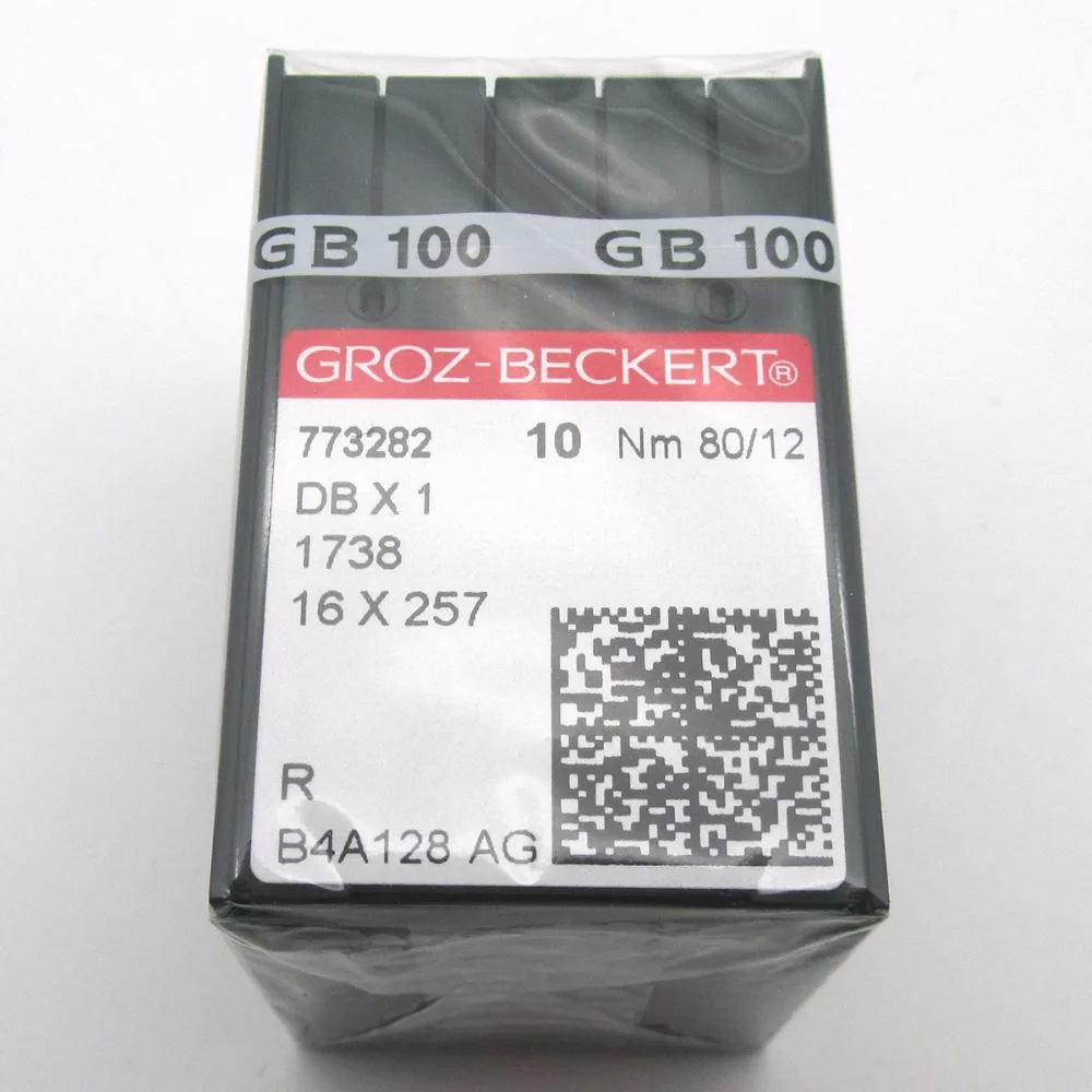 Offerte 100PCS Groz Beckert DBX1 1738 16X257 Macchina Da Cucire Aghi PER JUKI DDL, FRATELLO di DB2