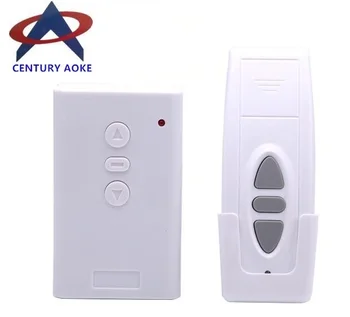 

AC220V Wireless Remote Control 315MHz/433MHZ Front Controller for Electric Projector Screens Electric Curtains/Tower garage door