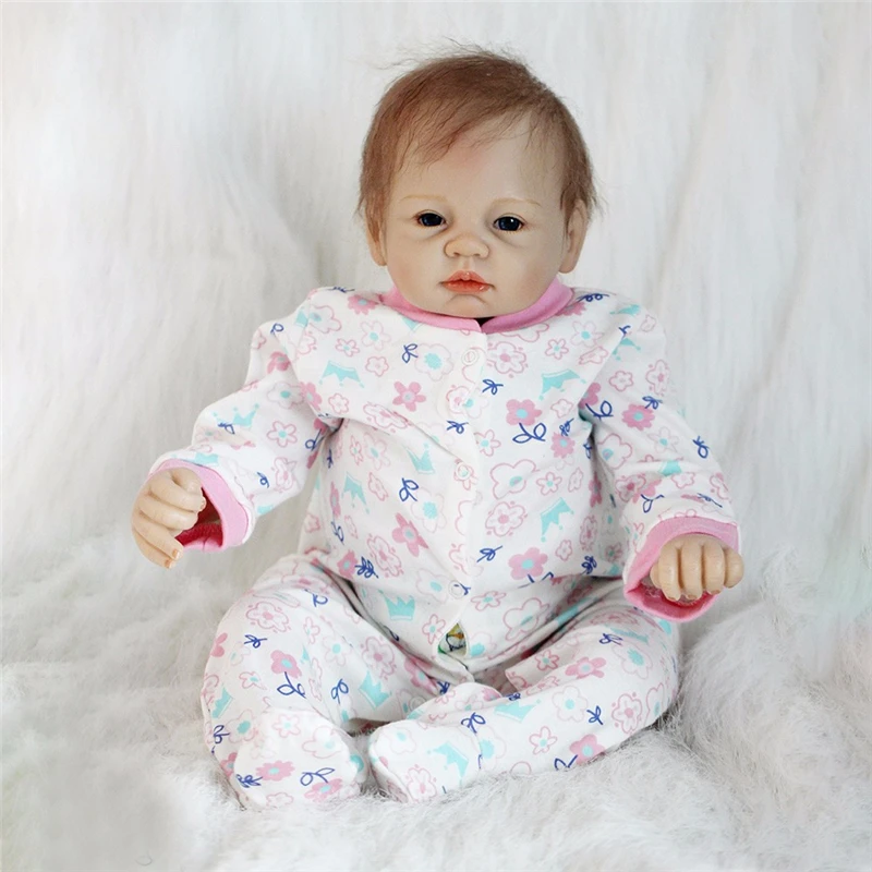 Bebe Кукла Новорожденный 2" 55 см мягкий силикон-Виниловый Reborn Baby Doll милые игрушки для девочек Boneca для детей подарок на день рождения
