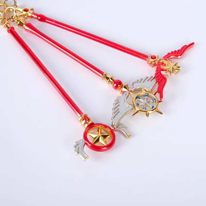 12 см карта Captor Sakura аниме действие напечатанный рисунок голова птицы волшебная