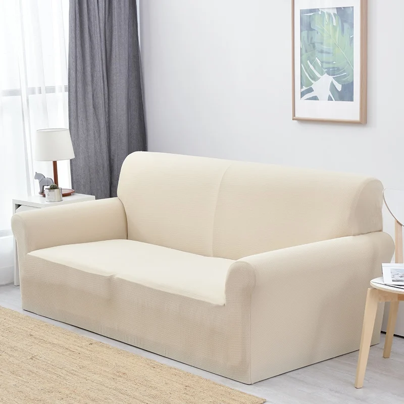 Чистый цвет водонепроницаемый и не царапающийся чехол для дивана не выцветает не скатывается хорошая воздухопроницаемость и хорошая эластичность - Цвет: DM-huang