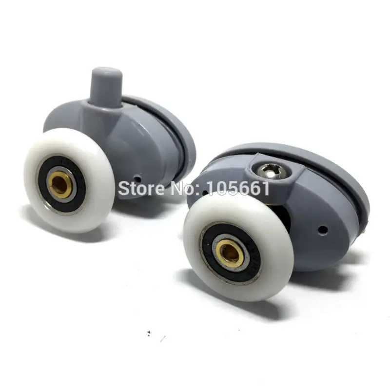 

Shower Door Roller Runner Wheel Diameter25mm, Set of 8 (two screw distance 26mm)