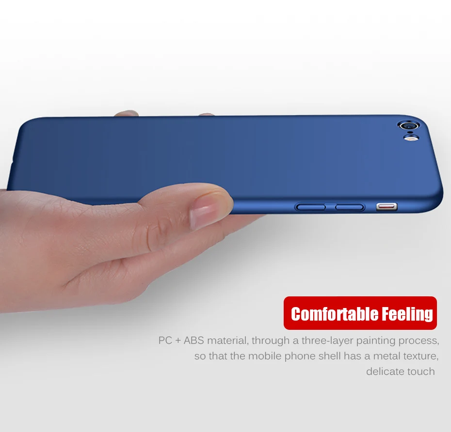 MOUSEMI Matte Hard Case For iPhone 7 6 8 Plus Cover Full Protection 360 Shockproof Tempered Glass For iPhone X Protective Case (7)