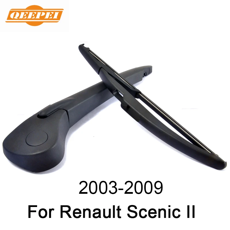 QEEPEI 10 ''Задний рычаг стеклоочистителя и лезвие для Renault Scenic II 2004 2009 Высокое