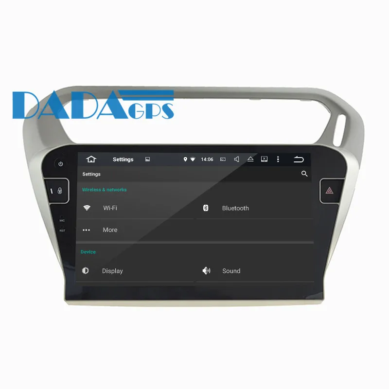 Clearance Newest Android8.0 4GB Car DVD player For PEUGEOT 301 For Citroen Elysee 2014-2017 GPS Navigation Multimedia Stereo Vehicle Radio 10