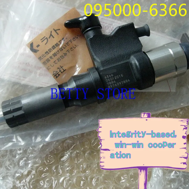 Оригинальный 095000-6366 8-97609788-6 common rail Инжектор 8976097886 | Автомобили и мотоциклы