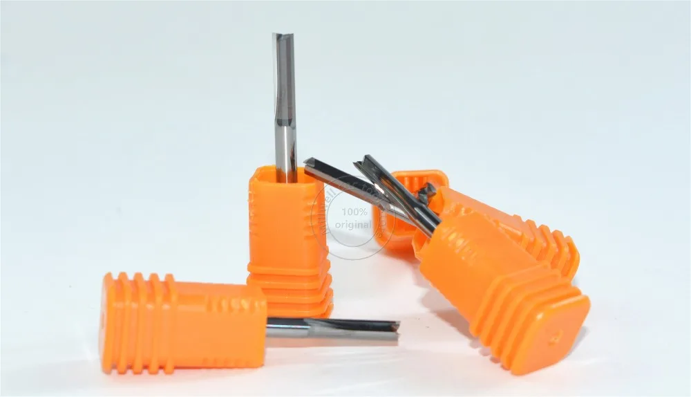 20 PCS-3.175mm* 12 мм, CNC деревянный инструмент, Карбид Концевая мельница, Деревообработка вставки фрезы бит, 2 прямые флейты Концевая мельница, МДФ, ПВХ, акрил