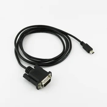 

5x 1.5m/5ft For Mobile DVD EVD USB Mini 5pin Male to VGA 15pin Male Plug Male to Male Connector Cable Cord