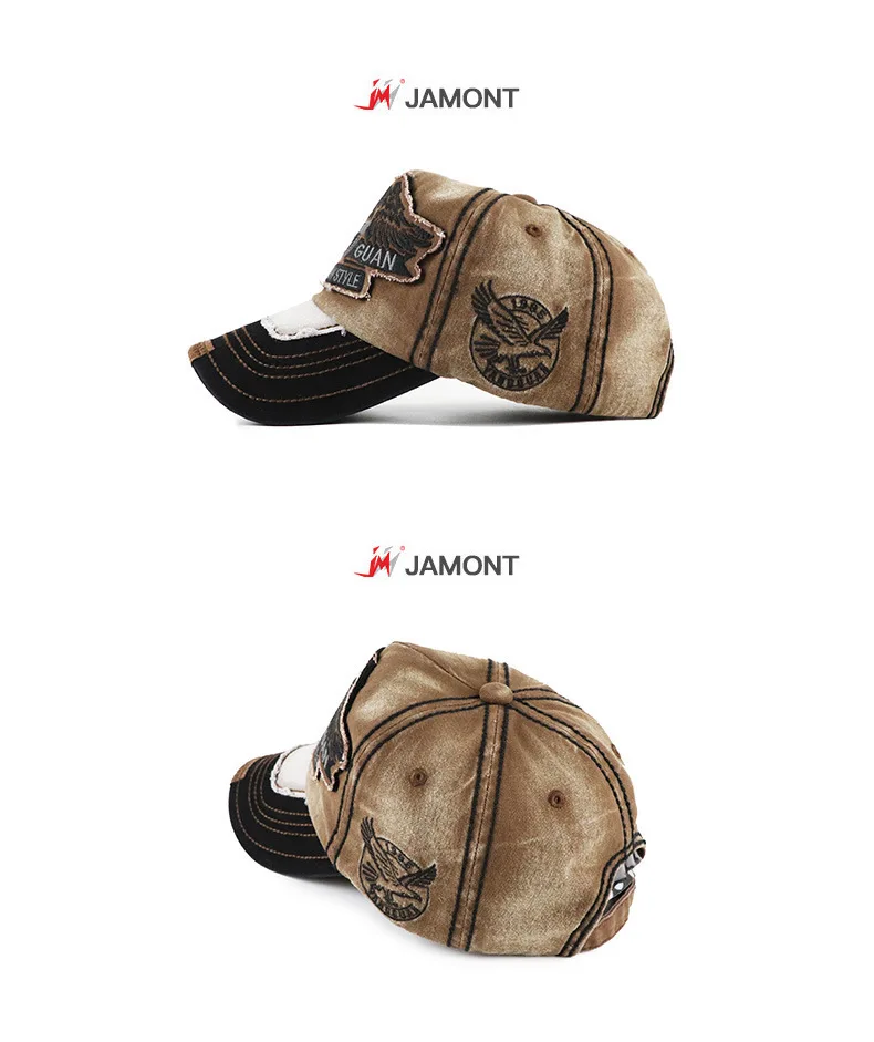 JAMONT, Хит, Ретро стиль, вареная бейсболка, облегающая Кепка, Snapback, шапка для мужчин, женщин, Gorras, повседневная Кепка, с надписью, Черная кепка