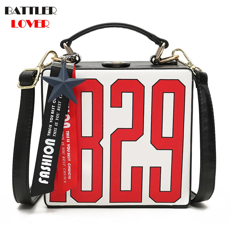 QUEEN LOVE Letter Bags for Women 2019 Bags Women Handbag Bolsa Feminina Shoulder Messenger Bag Luxury Handbags Female Bag Design