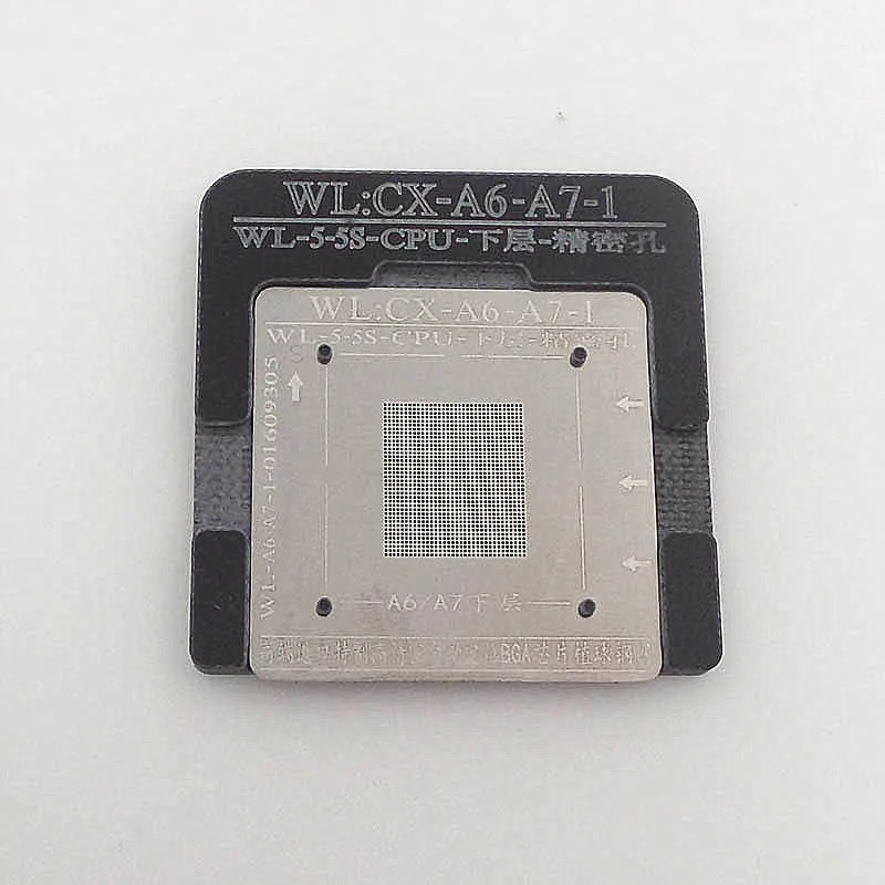 WL лучший для iPhone5 6 7 процессор NAND A7 A8 A9 A10 процессор BGA Reball жестяная сетка трафарет отличный инструмент для ремонта база