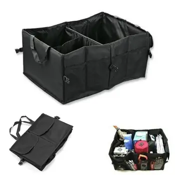 

Folding Waterproof Car Boot Storage Bag Oxford Fabric Box Toolbox Organizer Multi-Use Tools Organizer Storage Bags