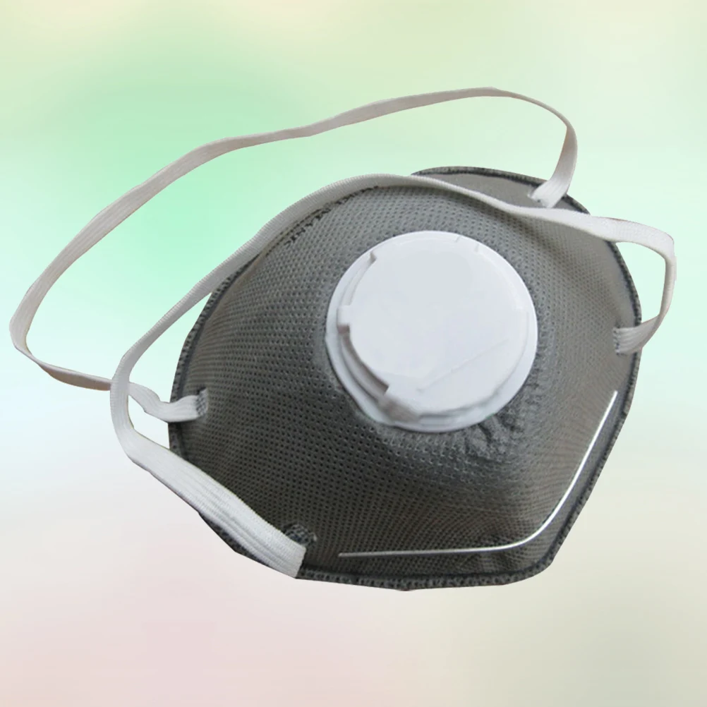 1 шт. респиратор 5-Слои пыле активированный уголь лицевая маска респиратор для пыли PM 2,5 с защитой от тумана и дымки