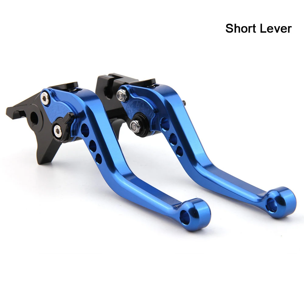 Для Honda RC51 RVT1000 2000-2006 ЧПУ Рычаги Тормозная система сцепления SP-1 SP-2 короткий длинный барабан сцепления тормозной рычаг Ручка - Цвет: Short-Blue