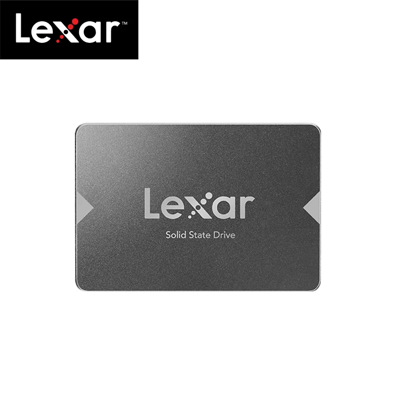 Lexar NS 100 SSD Внутренний твердотельный жесткий диск SATA 3 520 МБ/с. 120 ГБ 240 пересмотра для ноутбука настольный компьютер