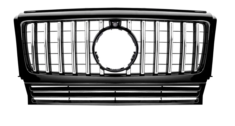 W463 ABS хромированные GT R Стиль передняя решетка для G класса W463 G300 G350 G500 G550 G63 G65