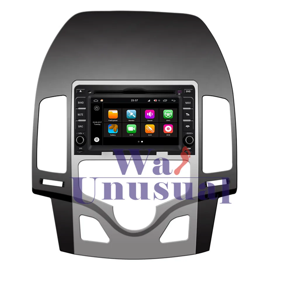 Top WANUSUAL 6.2 Inch WINCA S190 Android 7.1 Quad Core 2G+16G Car Multimedia Player for Hyundai I30 Auto AC 2007 2008 2009 2010 2011 10