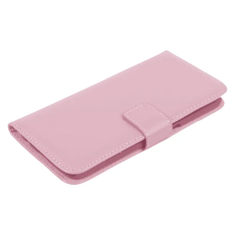 cheap Bookcase for Samsung Galaxy Cover Cell Phone Case Flip Protector Guard Flip Cover for Samsung Galaxy S6 Edge Pink