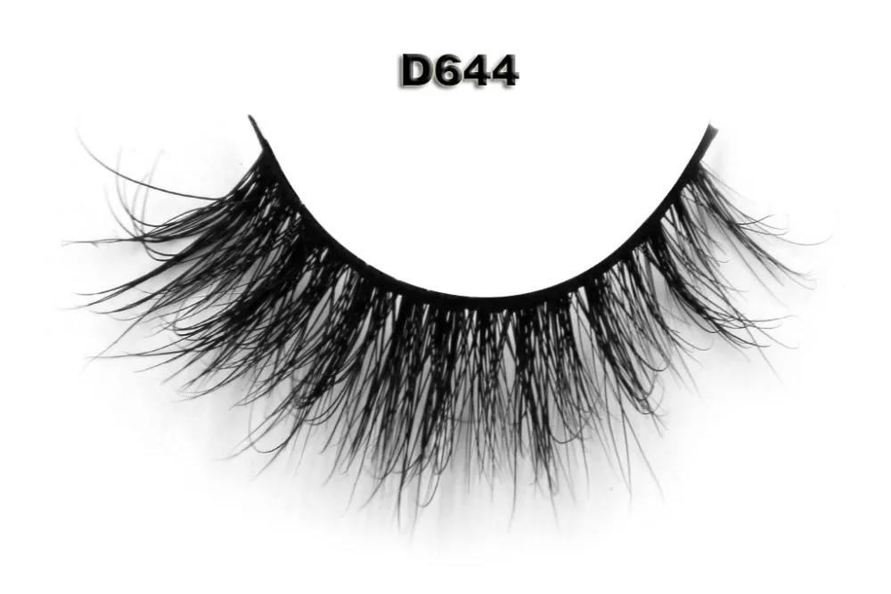 

Free shipping 3d luxury 100% real mink strip lashes 3d lashes beverly hills natural fluffy soft mink lashes