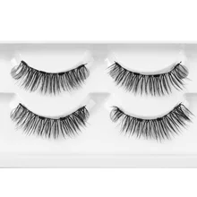 Магнитные Накладные ресницы с 4/3 магниты ручной работы Магнитная ресницы естественные Ложные ресницы магнит ресниц Красота, для макияжа глаз инструмент