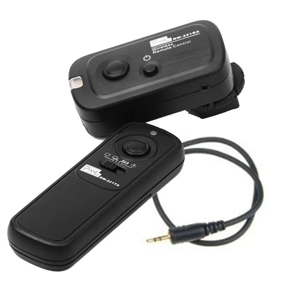 Pixel RW-221-S2 Wireless Shutter Remote For Sony a7 a7II a7s a3000 a5000 a5100 A6500 A6300 a6000 a77II RX10 a58 HX50 Camera Remote Shutter Button Camera Remote Shutter Release