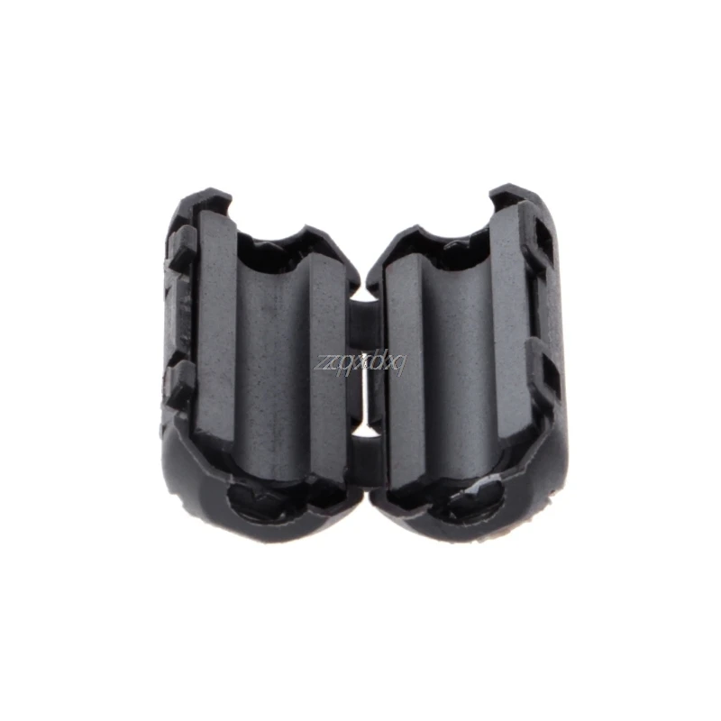 5 Pcs 5mm Clip-On Ferrite Ring Core Noise Suppressor For EMI RFI Clip Cable Active Components Filters Whosale&Dropship