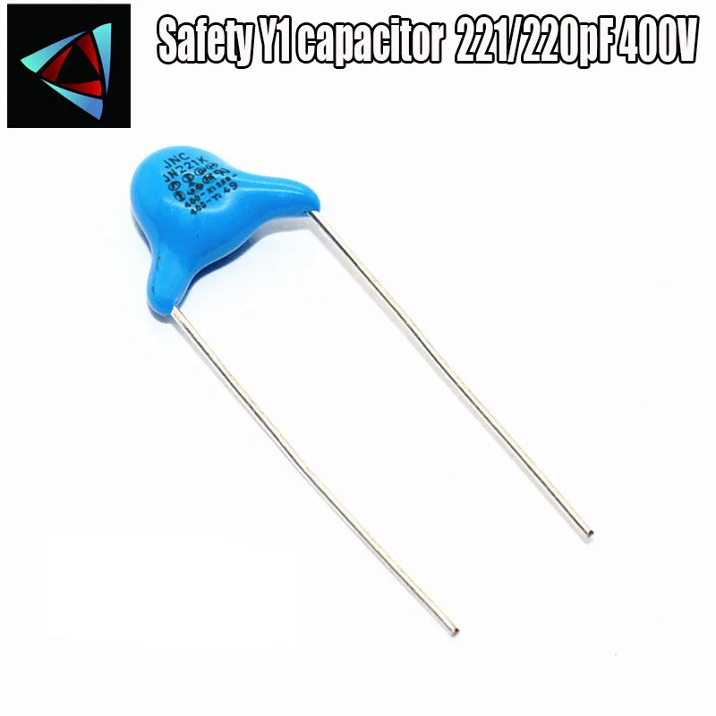 

10PCS 221/220pF 400V Safety Y1 capacitor