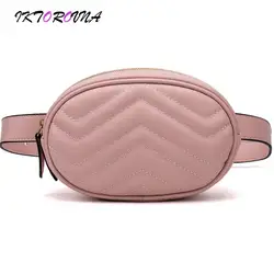 IKTOROVNA 2018 бренд Для Женщин Фанни пакеты кожаные женские обхват груди сумки новый дизайнер пояса мешок кошелек Saszetka Na Biodra сумки
