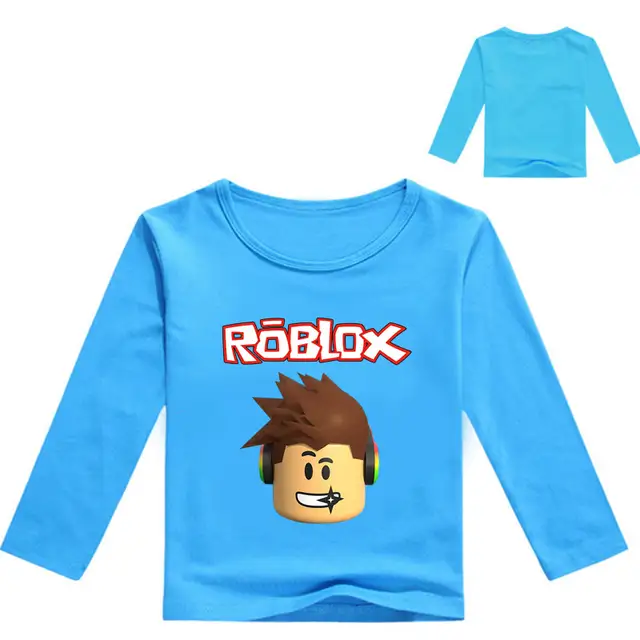 Us 408 15 Off2 12years Legoes Roblox Sport Shirt Game Teenage Boys Clothing Long Sleeves T Shirt Children Girls Cartoon Costume Kids Menino In - roblox pink sheep hacked